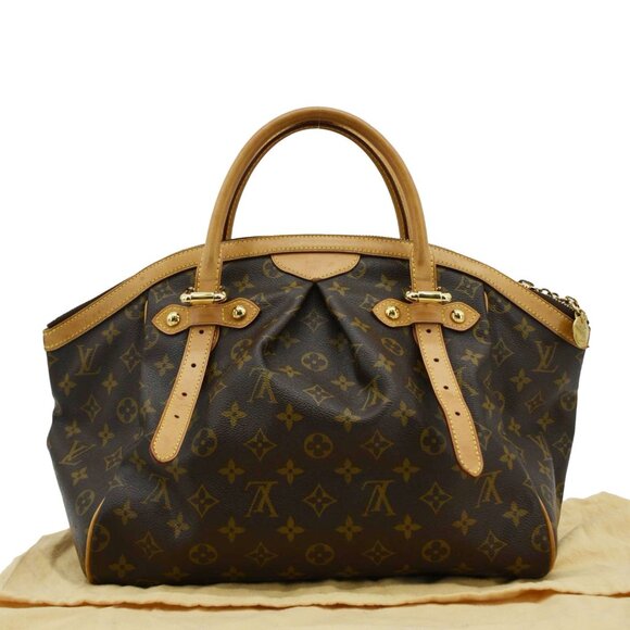 Louis Vuitton  Tivoli GM Monogram Canvas Satchel Bag Brown - Picture 3 of 14